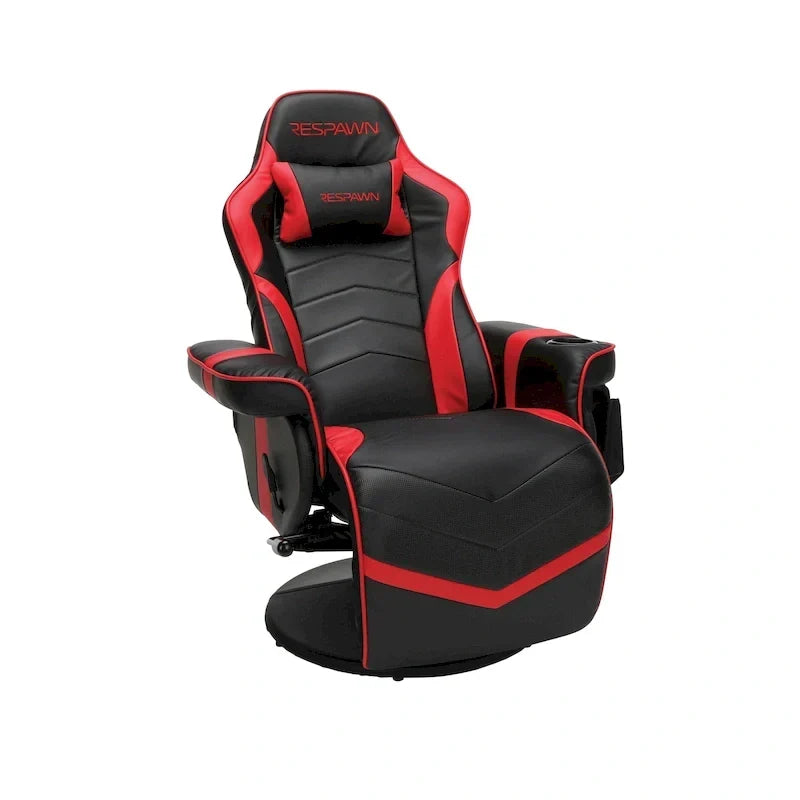 Gamingfauteuil - verstelbare gamingstoel met voetensteun