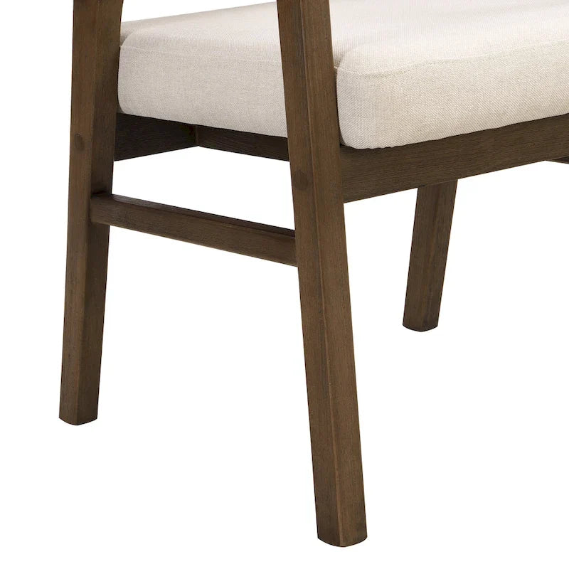 Christopher Knight Home - Esszimmerstuhl mit Rohrgeflecht und Polster (2er-Set)