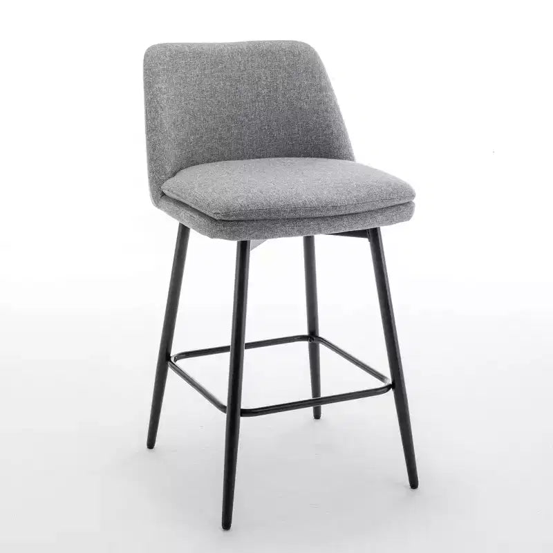 Sgabelli da bar girevoli altezza bancone, set da 2