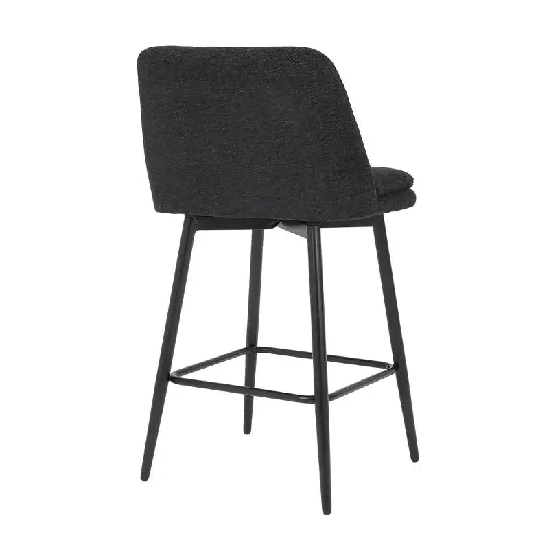 Sgabelli da bar girevoli altezza bancone, set da 2