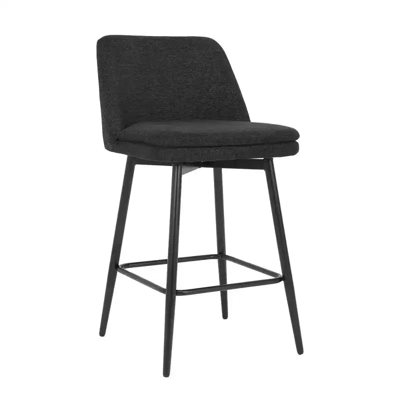 Sgabelli da bar girevoli altezza bancone, set da 2