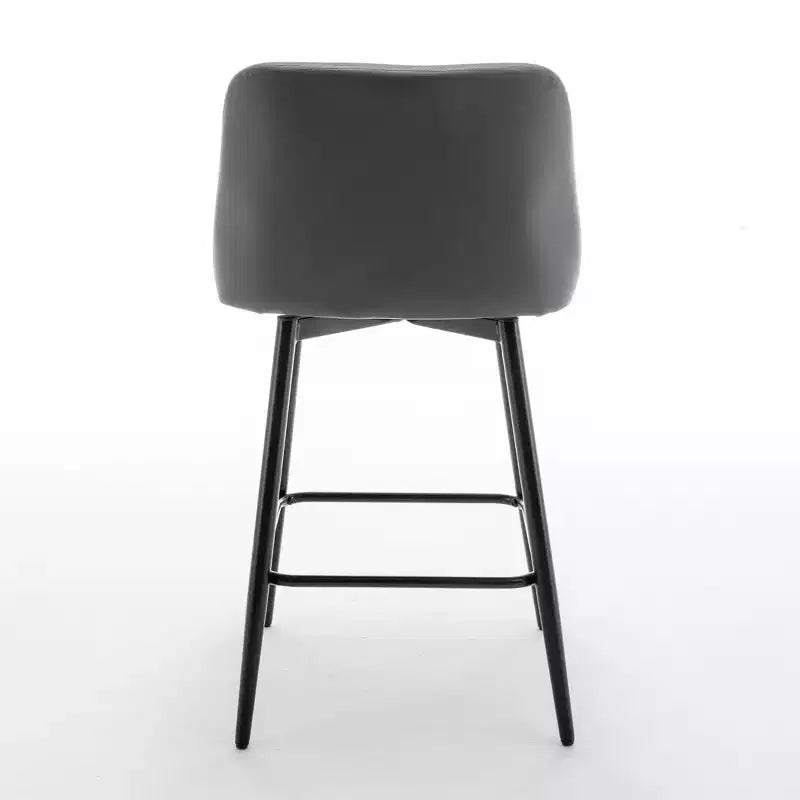 Sgabelli da bar girevoli altezza bancone, set da 2
