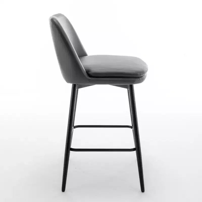 Sgabelli da bar girevoli altezza bancone, set da 2