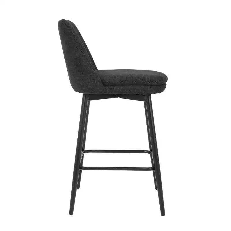 Sgabelli da bar girevoli altezza bancone, set da 2