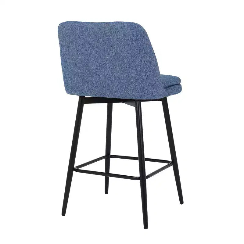 Sgabelli da bar girevoli altezza bancone, set da 2