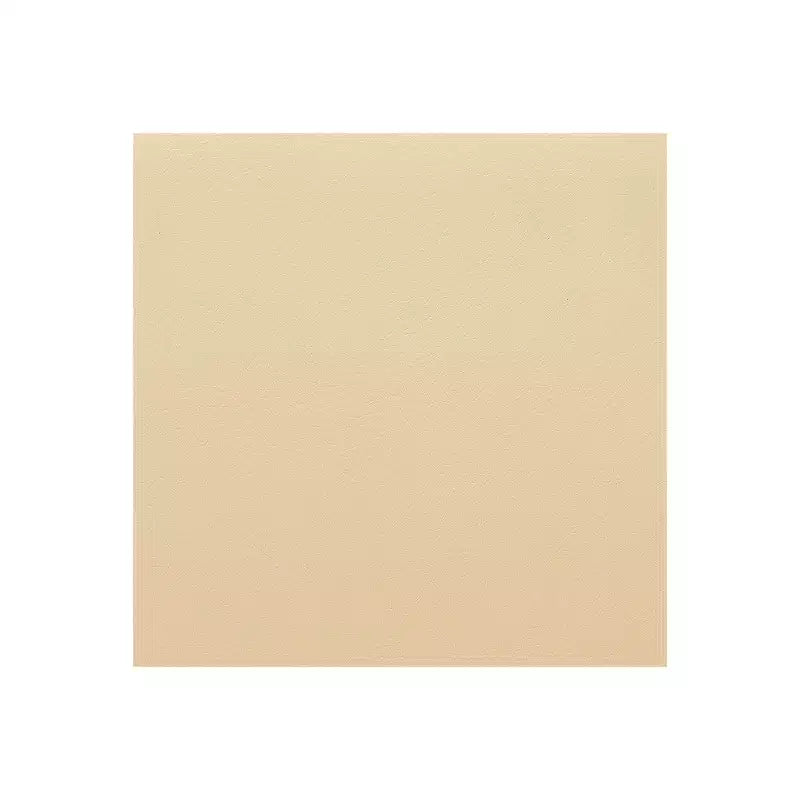 Sgabello da bar con schienale alto, base cromata, impiallacciatura in noce e similpelle crema, altezza seduta 101,6 cm