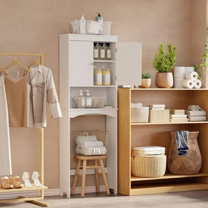 Badezimmerschrank, Toilettenschrank, Badezimmerregal über der Toilette, platzsparende Toilette