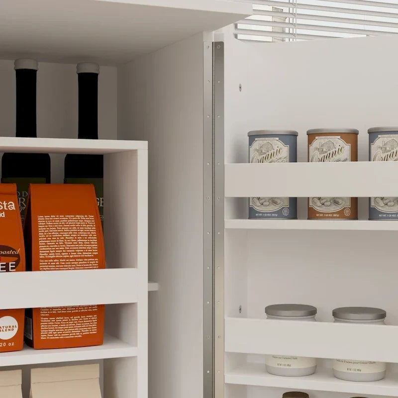 Vielseitiger Küchenorganizer: kompakter 31.5 Schrank mit cleverem Stauraum