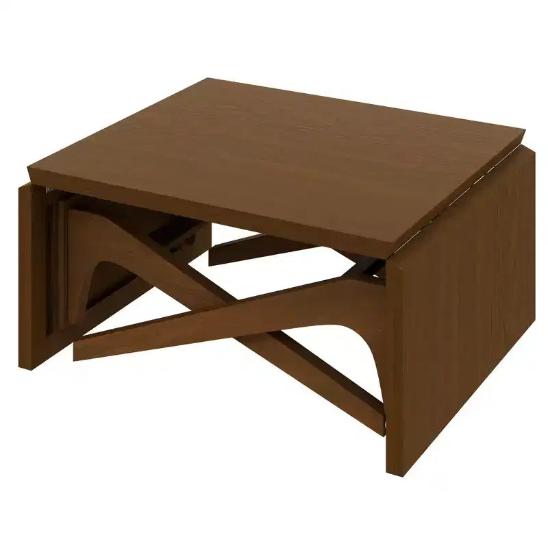 2-in-1-Couchtisch, ausziehbarer Esstisch, höhenverstellbarer Tisch für Zuhause und Büro, platzsparend - ModernLuxe