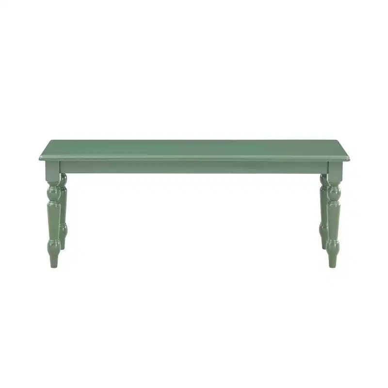 Panca da pranzo in legno Verde Equestre