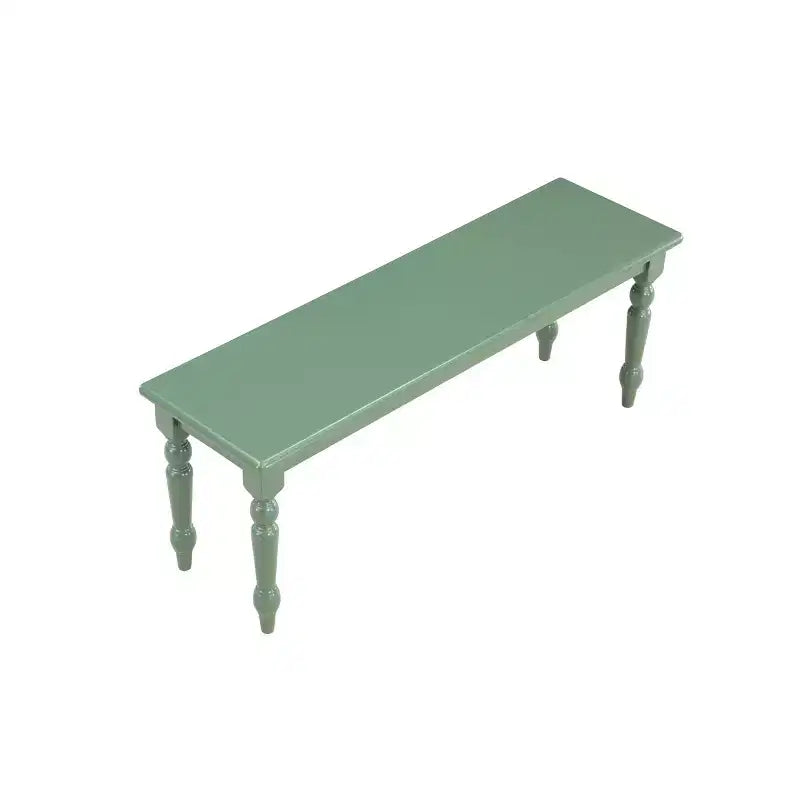 Panca da pranzo in legno Verde Equestre