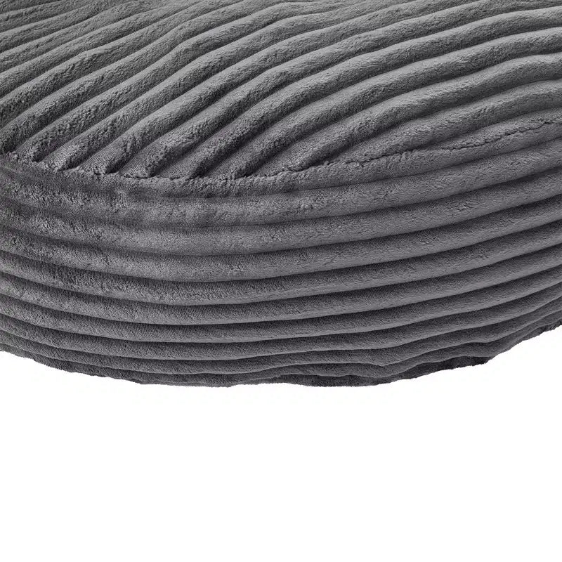 Sitzsacksofa für Erwachsene und Kinder, übergroßer Cord-Sitzsack mit 3 Kissen und Armlehnen für Wohnzimmer und Schlafzimmer