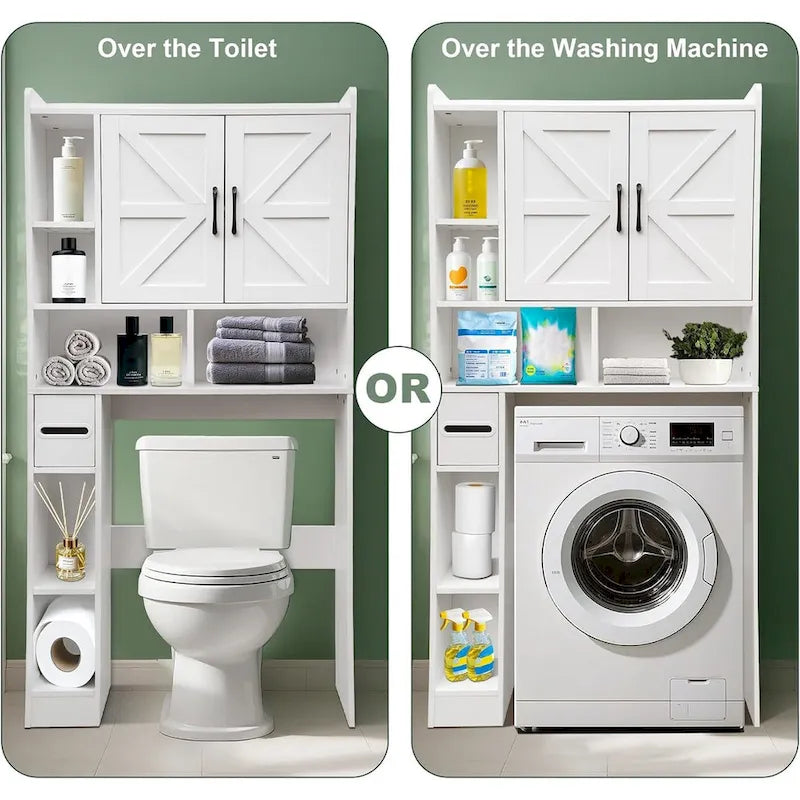 Over Toilet Storage Cabinet, Waterproof Bathroom Storage Shelves