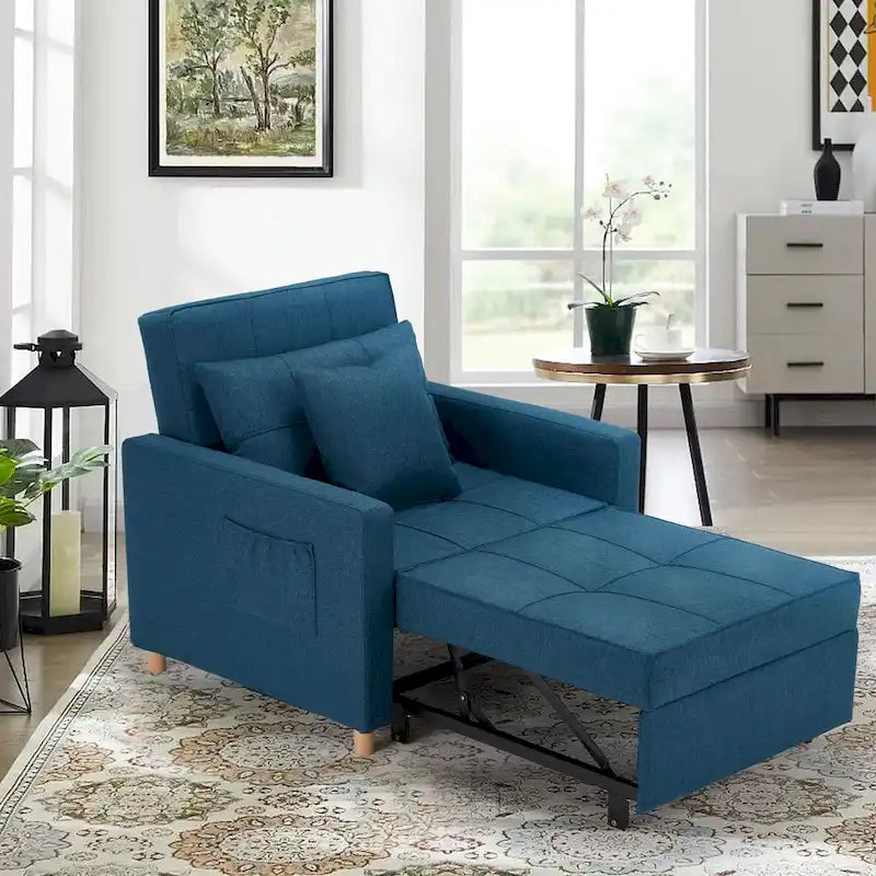 Verstellbarer Schlafsessel, 3-in-1-Funktion, verschiedene Farben, für 1 Person