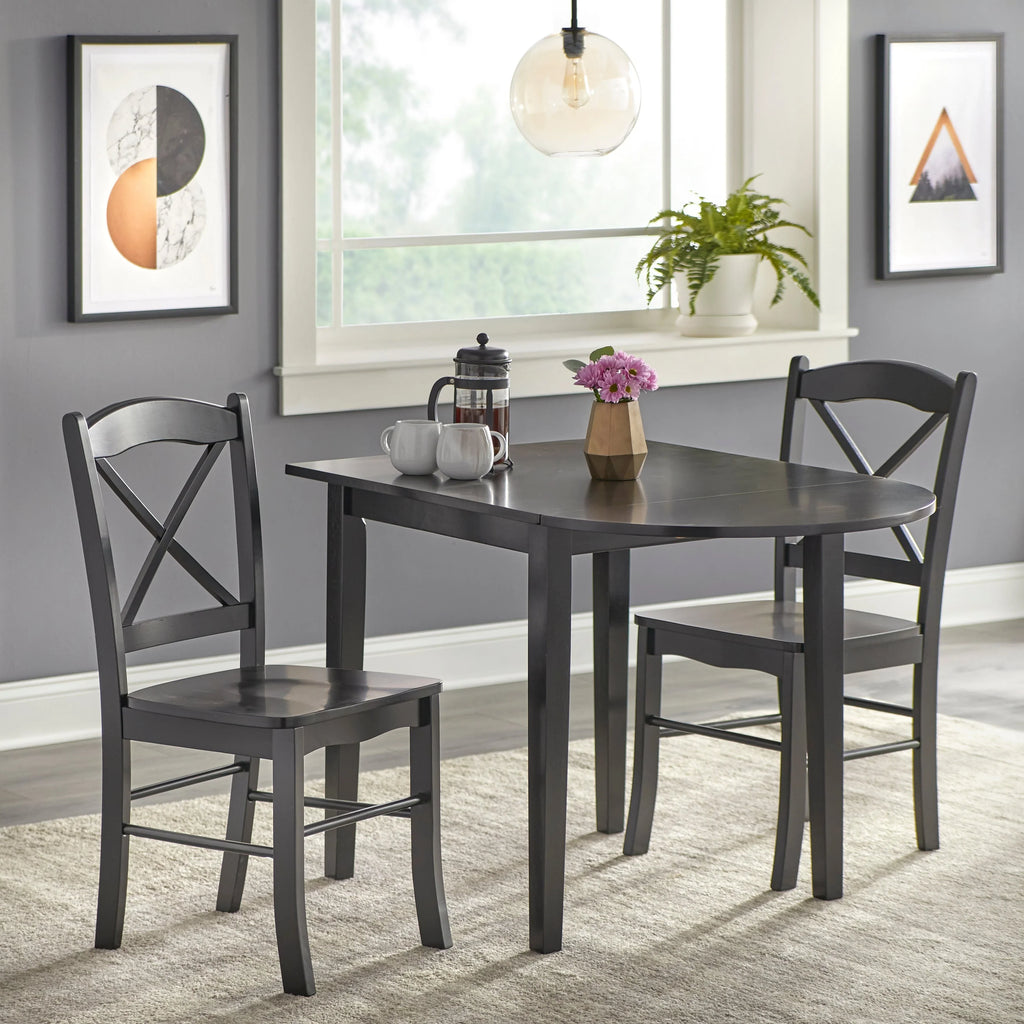 Eetkamerstoelen in landelijke cottage-stijl van Simple Living (set van 2)