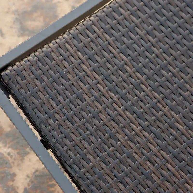 4-delige aluminium set met verstelbare ligstoelen voor buiten, Deco