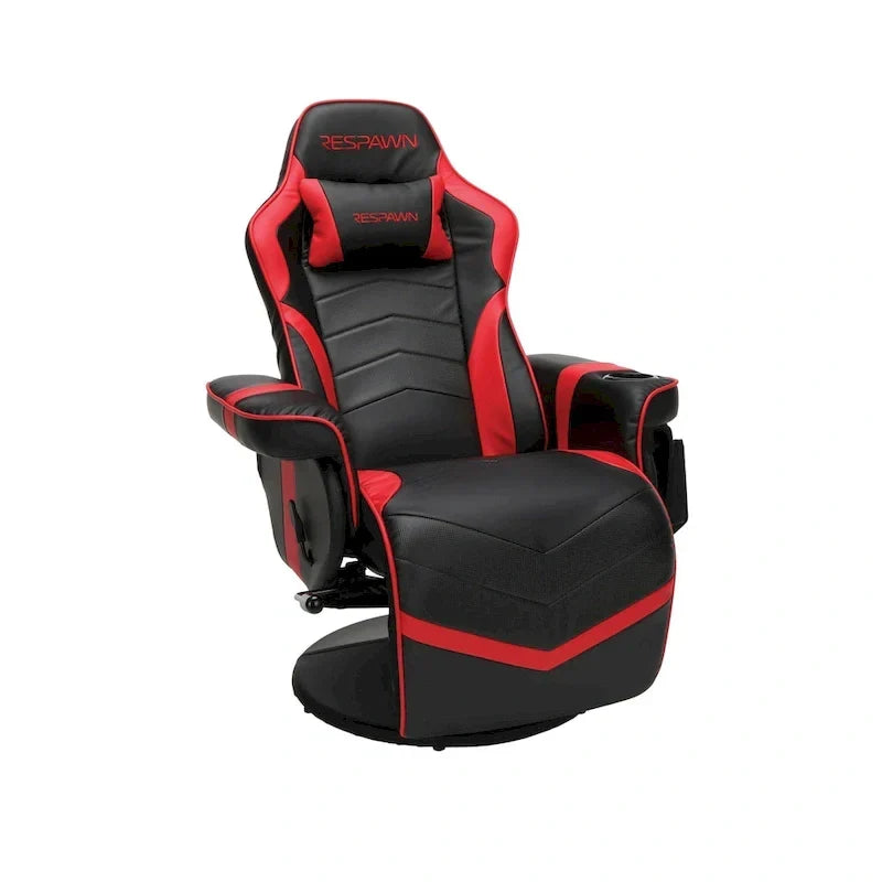Gamingfauteuil - verstelbare gamingstoel met voetensteun