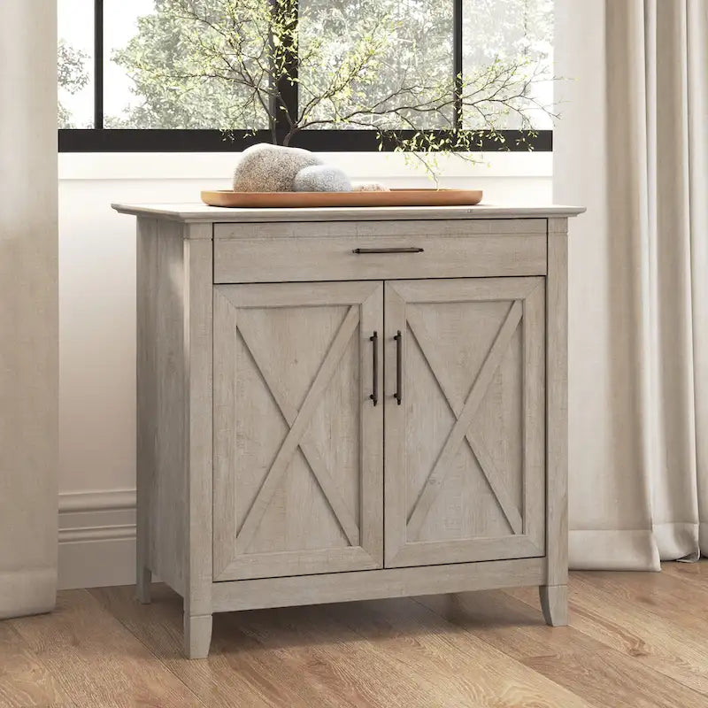 Key West secretaire met opbergkast van Bush Furniture