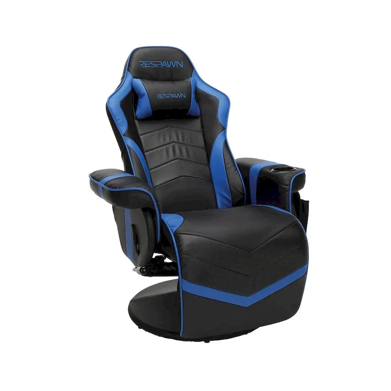 Gamingfauteuil - verstelbare gamingstoel met voetensteun