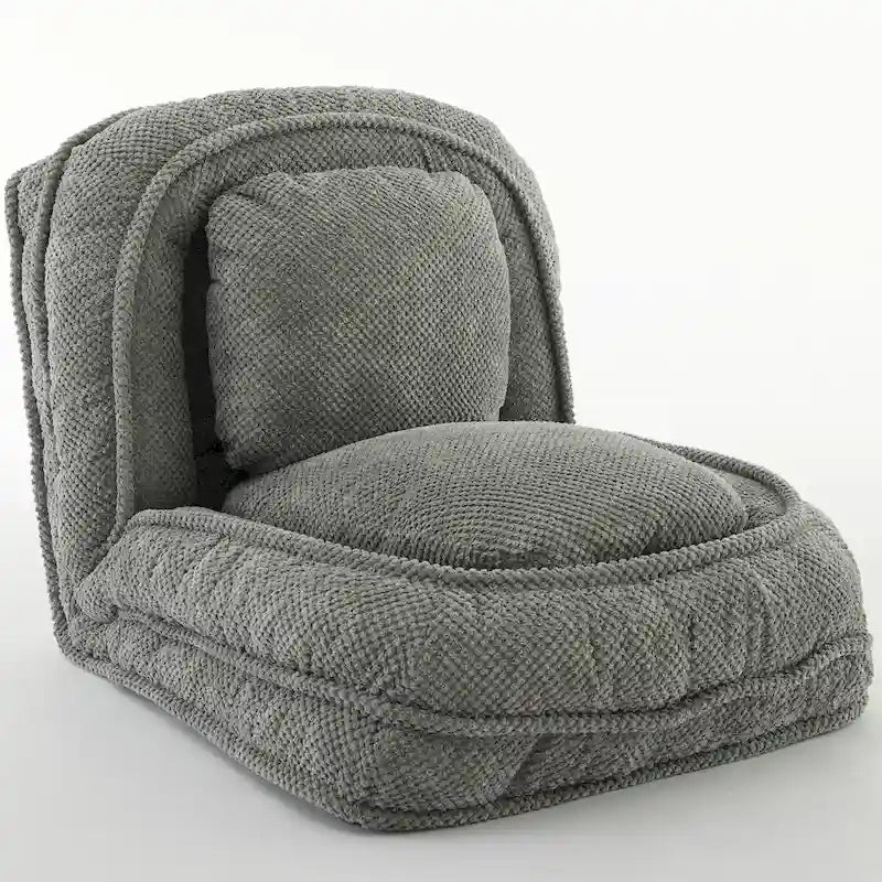 Faules Sofa, 5 verstellbare Positionen, zum Sitzen, Schlafen und Zusammenklappen, passend für Schlafzimmer und Wohnzimmer