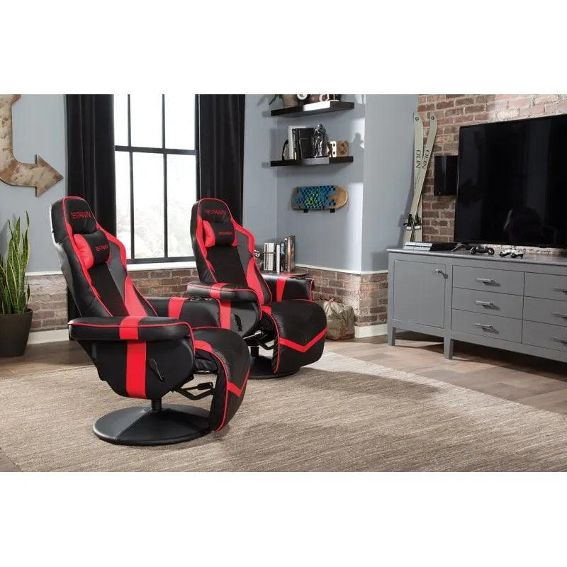 Gamingfauteuil - verstelbare gamingstoel met voetensteun