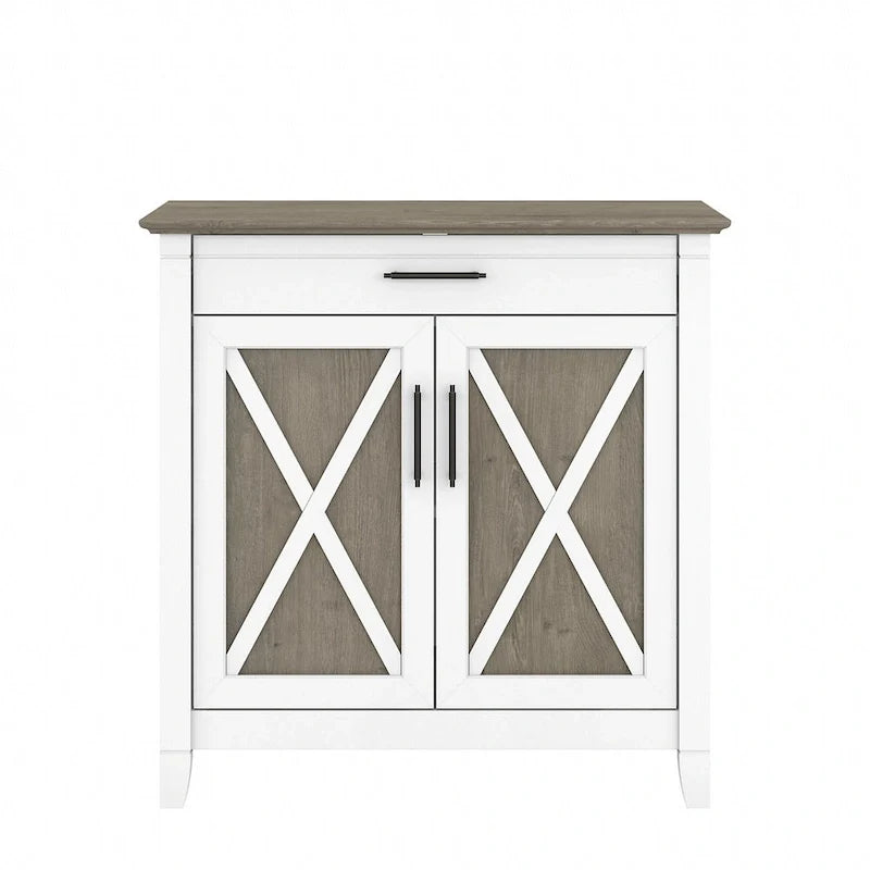 Key West secretaire met opbergkast van Bush Furniture