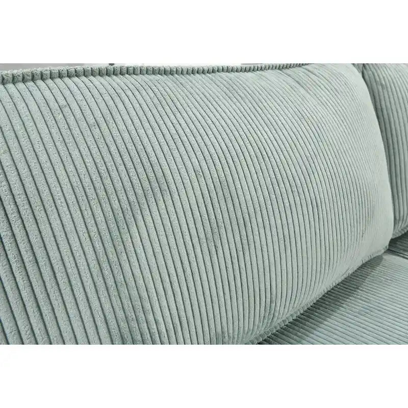 Roomfitters großes Schlafsofa mit Stauraum, modernes 3-Sitzer-Sofa, gepolsterte Rückenlehne, für kleine Räume