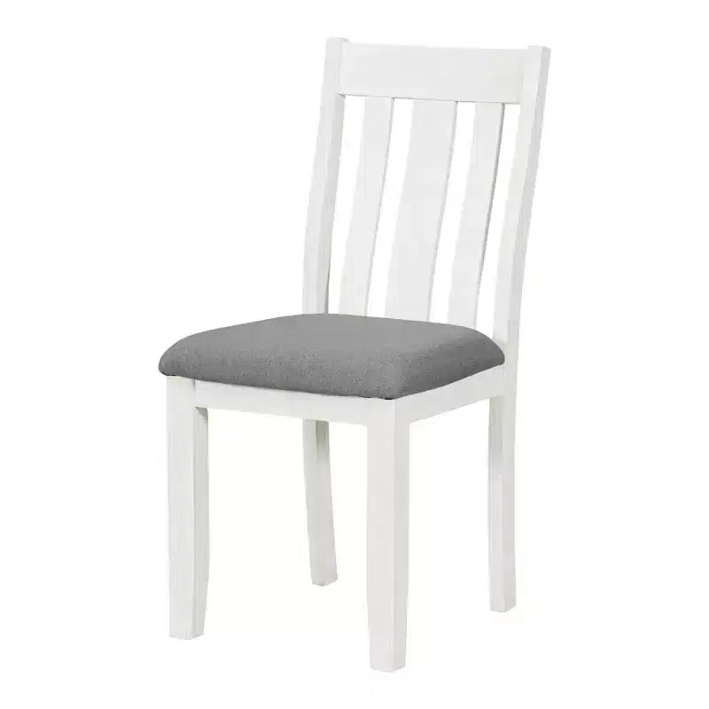 Ausziehbares Esszimmer-Set im Landhausstil für 6 Personen, rechteckiger Tisch und 6 gepolsterte Stühle