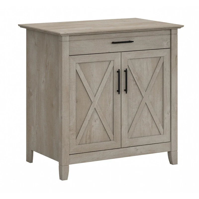 Key West secretaire met opbergkast van Bush Furniture