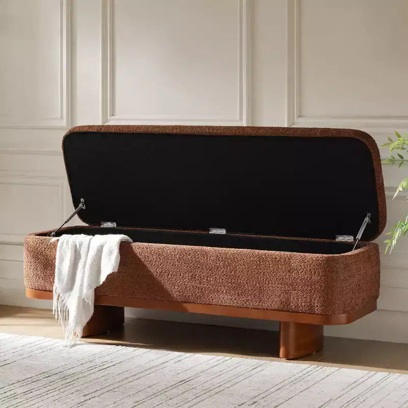 Clara eenvoudig te monteren bankje met opklapbare zitting en massief houten frame|HULALA HOME
