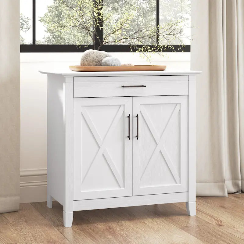 Key West secretaire met opbergkast van Bush Furniture