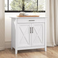 Key West secretaire met opbergkast van Bush Furniture