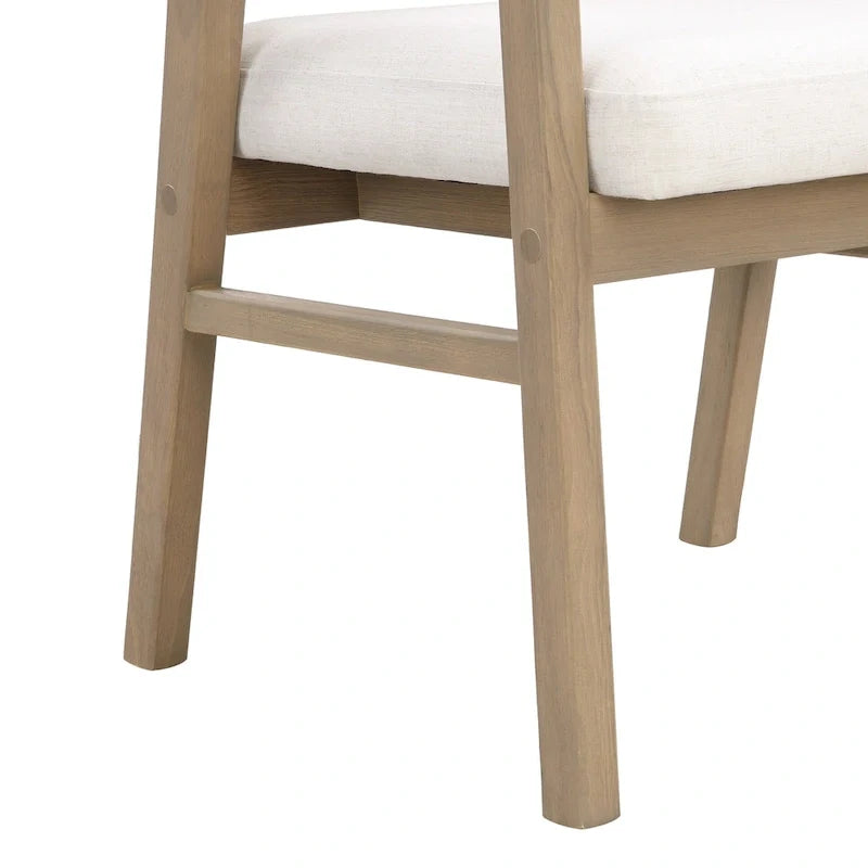 Christopher Knight Home - Esszimmerstuhl mit Rohrgeflecht und Polster (2er-Set)