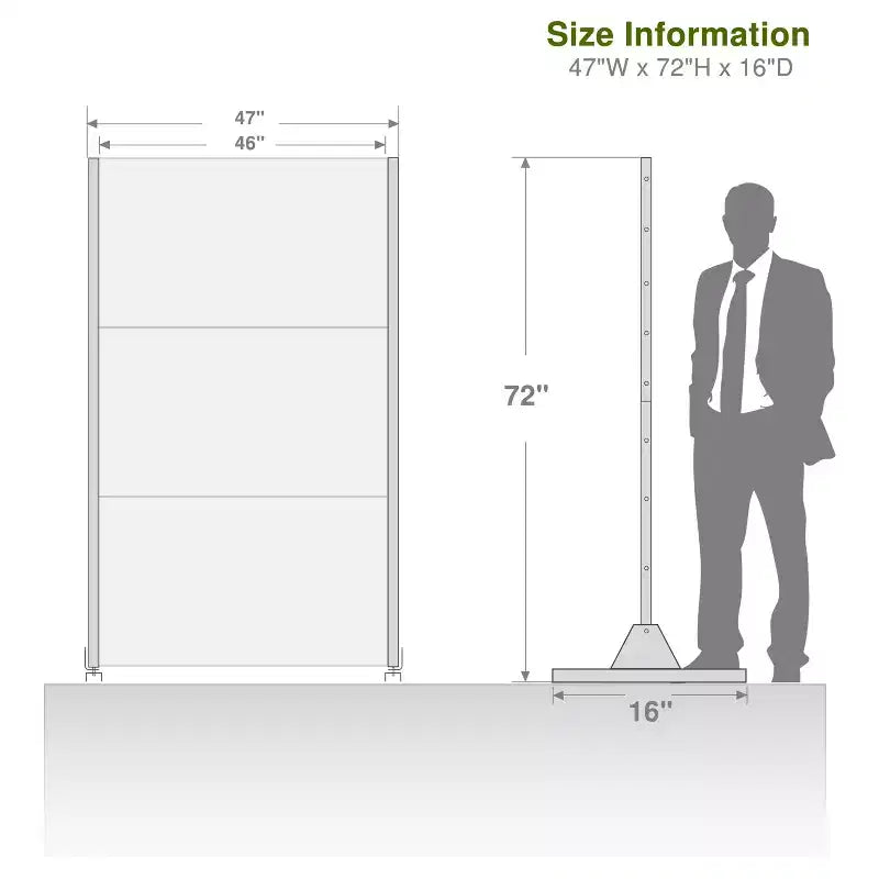 Schwarzer Sichtschutz aus verzinktem Stahl mit V-förmigem Dreiecksmuster | 183H x 120W x 4D cm