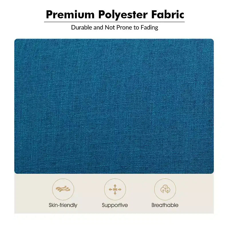 Set di 2 Poltrone Accent con Cuscini Rimovibili, 71 cm L x 79 cm P x 86 cm H, 6 Opzioni di Colore