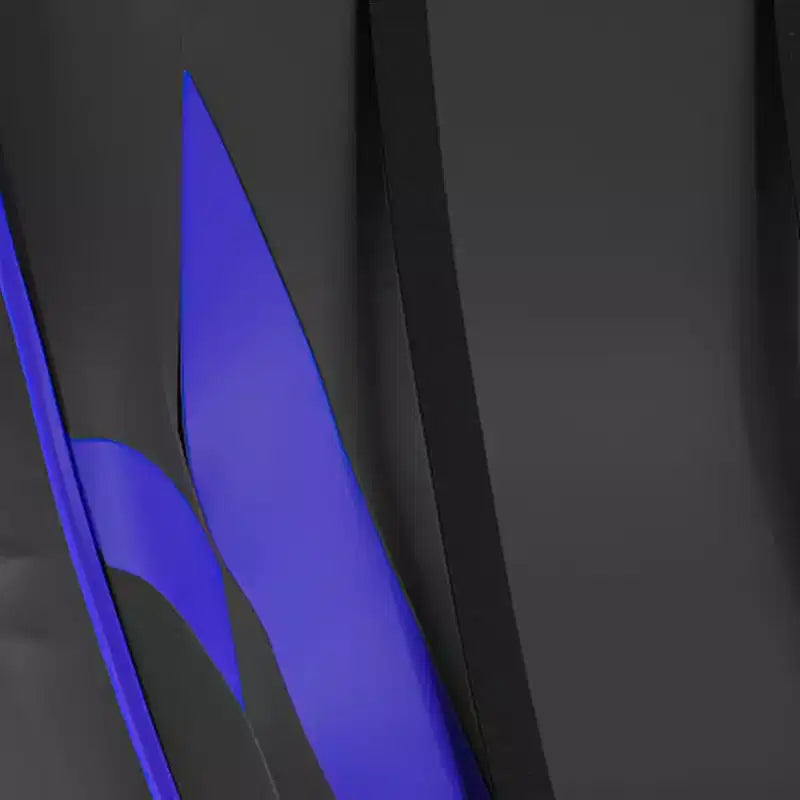 Sedia da gaming stile racing con schienale reclinabile e braccioli regolabili