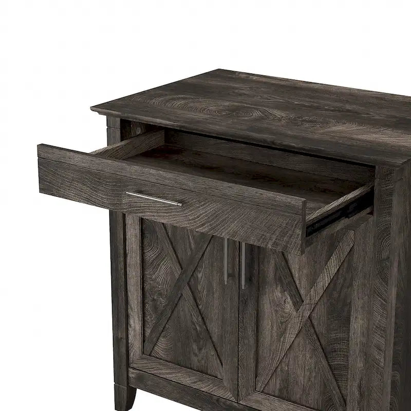 Key West secretaire met opbergkast van Bush Furniture