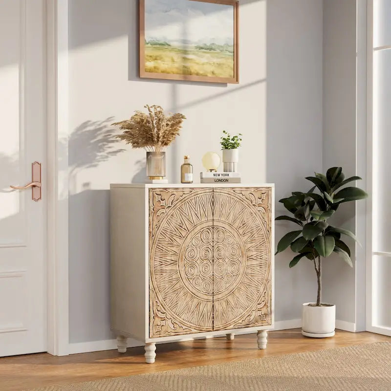 COSIEST Vintage-Sideboard und Buffetschrank