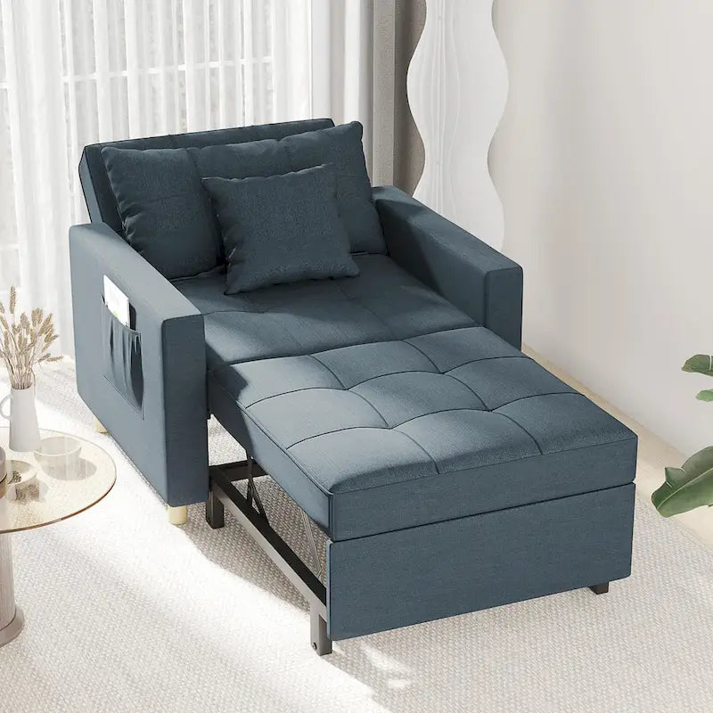 Verstellbarer Schlafsessel, 3-in-1-Funktion, verschiedene Farben, für 1 Person