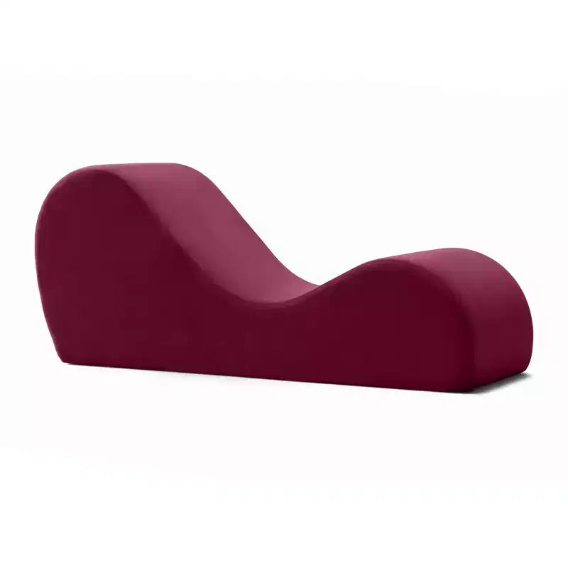 Avana elegante Chaiselongue für Yoga - Hergestellt in den USA - Ideal zum Dehnen, Entspannen, Trainieren und mehr, 60D x 18W x 26H Zoll, Hellgrau