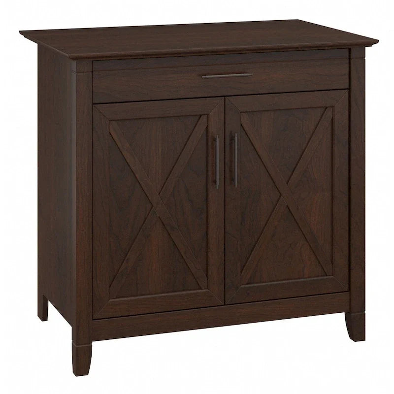 Key West secretaire met opbergkast van Bush Furniture