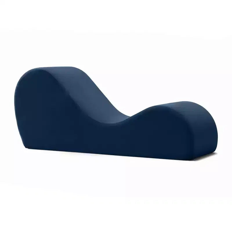 Avana elegante Chaiselongue für Yoga - Hergestellt in den USA - Ideal zum Dehnen, Entspannen, Trainieren und mehr, 60D x 18W x 26H Zoll, Hellgrau