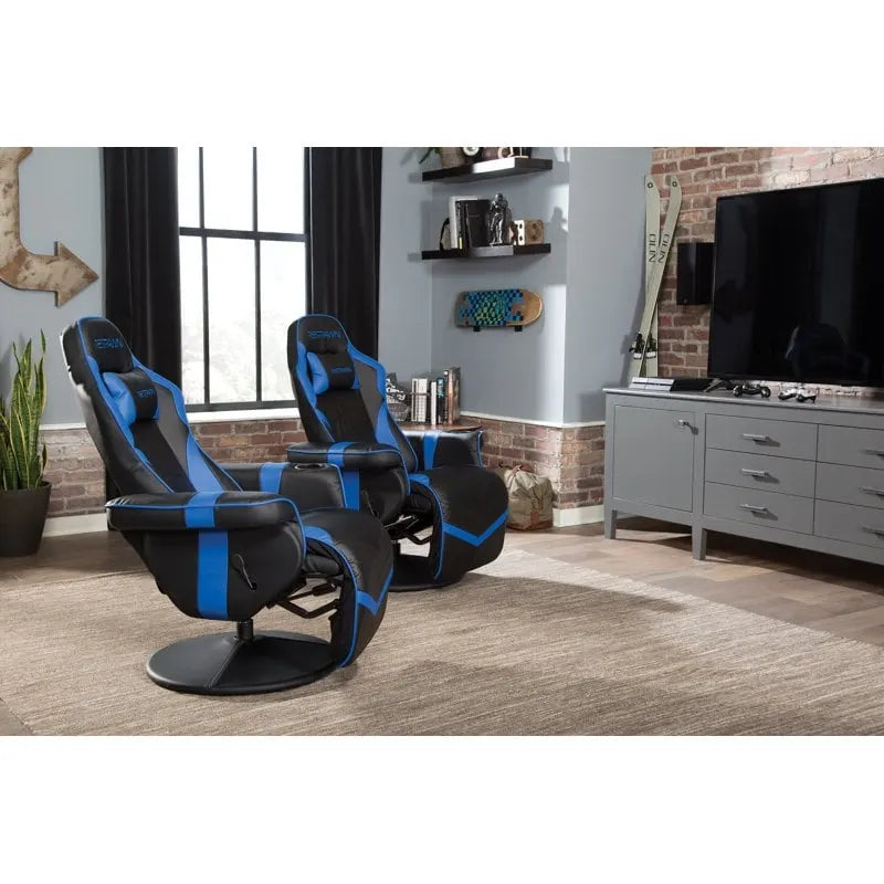 Gamingfauteuil - verstelbare gamingstoel met voetensteun