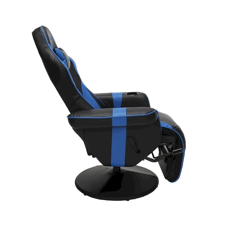 Gamingfauteuil - verstelbare gamingstoel met voetensteun