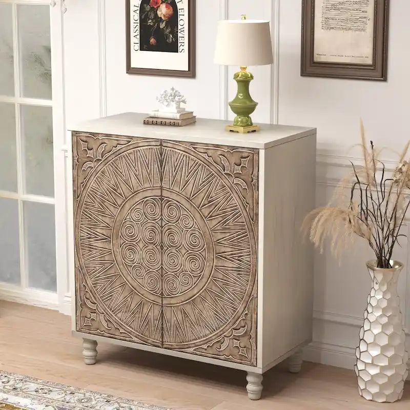 COSIEST Vintage-Sideboard und Buffetschrank