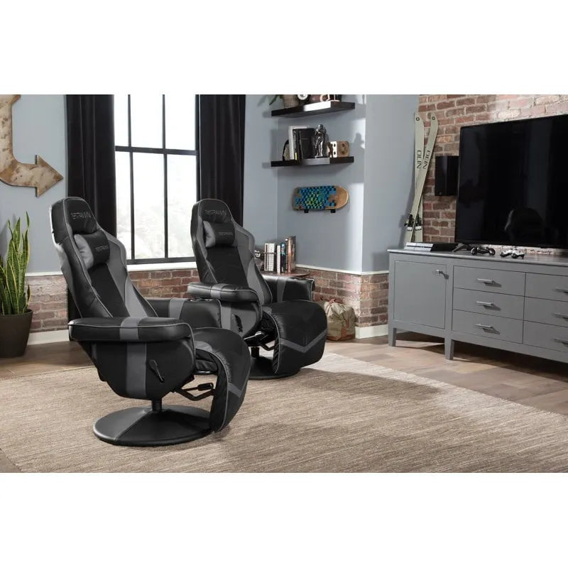 Gamingfauteuil - verstelbare gamingstoel met voetensteun