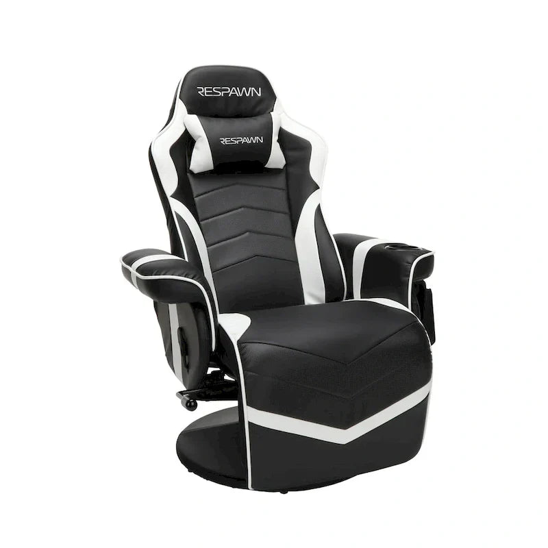 Gamingfauteuil - verstelbare gamingstoel met voetensteun