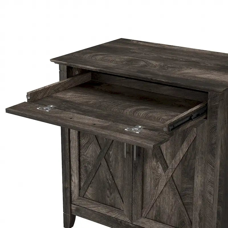 Key West secretaire met opbergkast van Bush Furniture