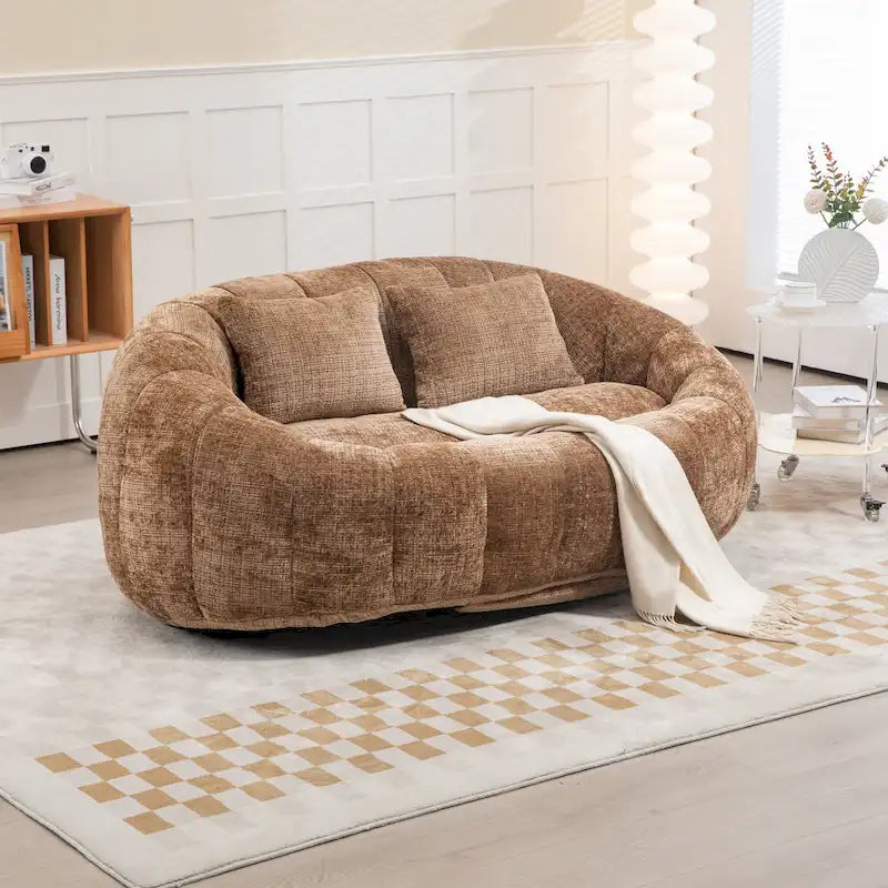 GDFStudio - Laurel chenille tweezitsbank met traagschuim en extra comfort