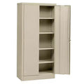 Edsal freistehender Stahlschrank, Beige, 36Wx18Dx72H